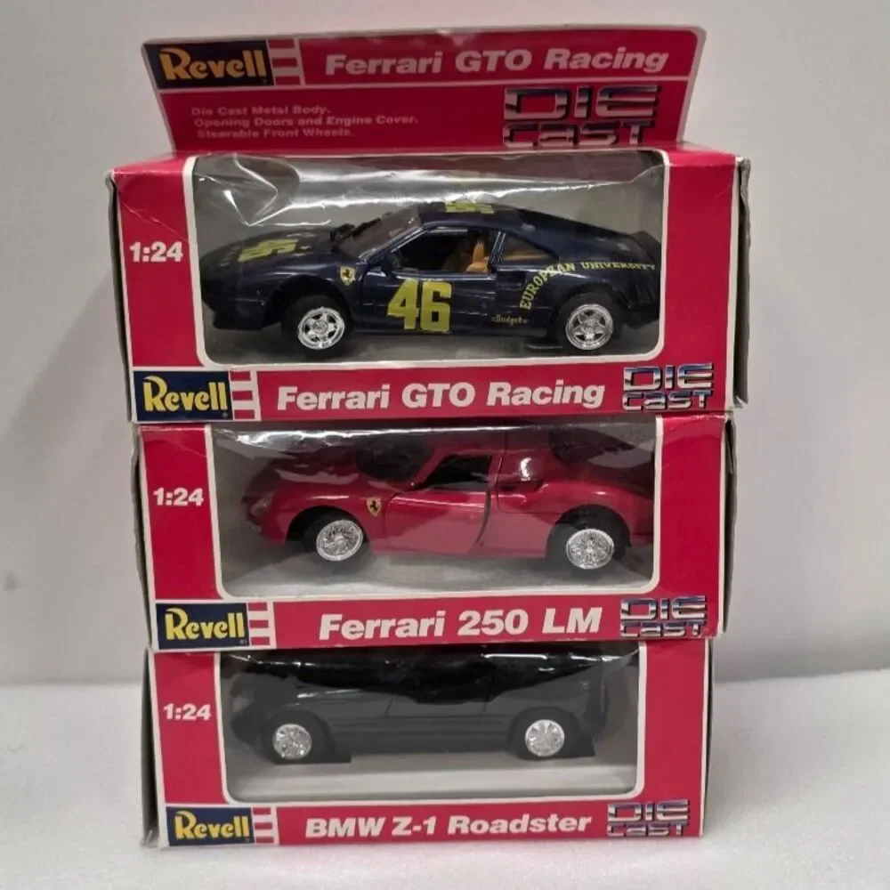 Revell Lot of 3 Scale 1:24 Diecast